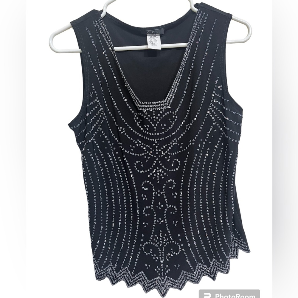 Black shirt with beautiful detailing